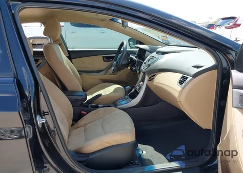 2013 Hyundai Elantra Gls z USA, uszkodzony, nr VIN 5NPDH4AE0DH402752